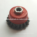 3 &quot;Steel Wire Knot Cup Brush 5/8&quot; -11 Thread (YY-384)